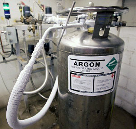Argon مایع